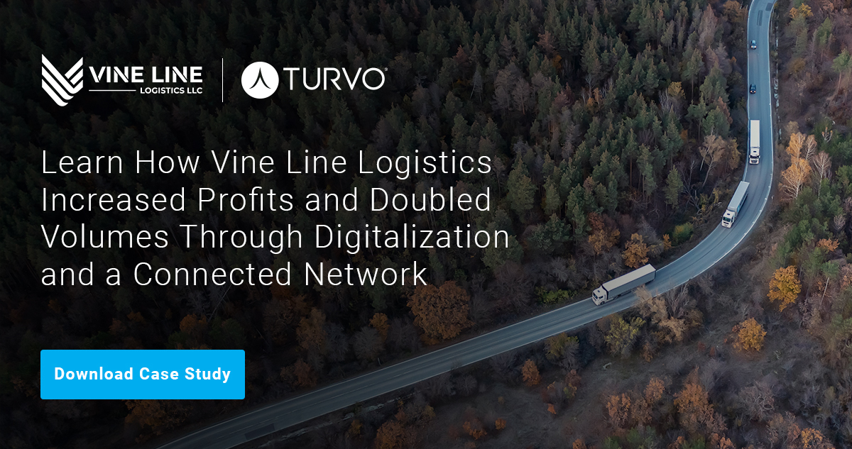 Vine Line Logistics Grows Revenue and Carrier Network With Turvo TMS